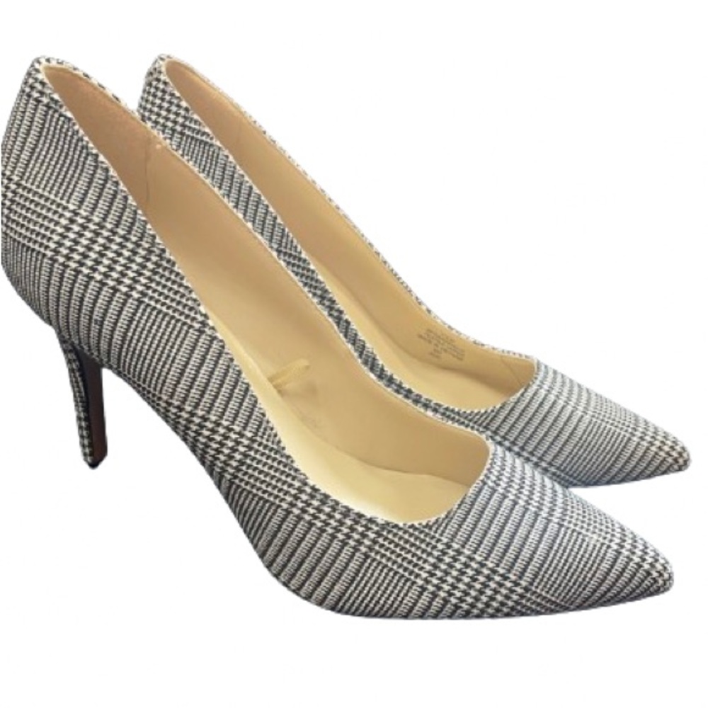 Marc Fisher•MF•Darren Houndstooth•Sz. 7.5• Plaid Heel